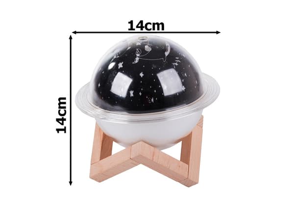 Luftfukter / Aroma Diffuser - Aromalampe med RGB-belysning