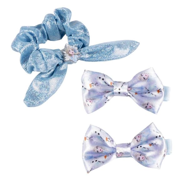 Disney Frost Hårklemme og Hårbuesæt - Perfekt til piger