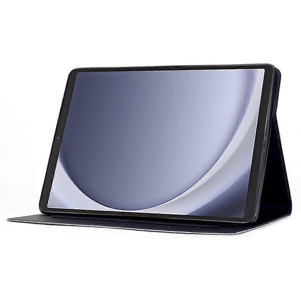 För Samsung Galaxy Tab A9 Ställfodral Mönstertryck Tablet Läderfodral med Auto Wake/Sleep