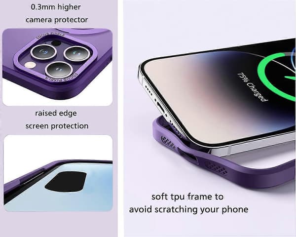Ultimat Skyddsfodral för iPhone 14 Pro Max Magsafe (Svart)