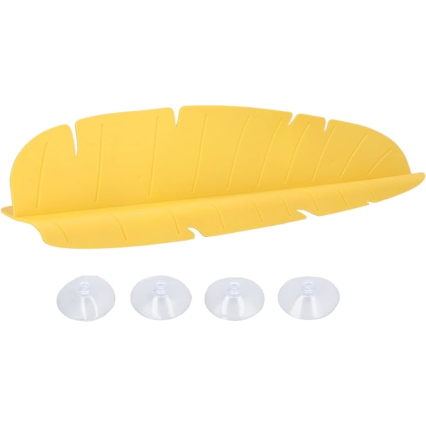 Kjøkkenvask Sprutbeskyttelse, Vask Vann Sprutbeskyttelse Elastisk Gjenbrukbar Bananblad Vann Vask Sprutbeskyttelse, 49*6*11