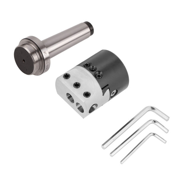 MT3 M12 Konisk Spännhylsa Fräs Arbor Adapter 2 Tum Svarv Borrhuvud