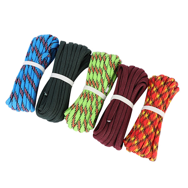 Nylon Paracord Snöre Rep Handgjort DIY Armbandsdekorationskit Med Plastspänne (Modell 3)