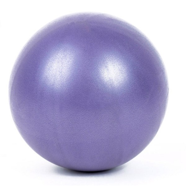 Mini Yoga Pilates Boll Explosionssäker PVC Boll För Stabilitetsträning (lila)