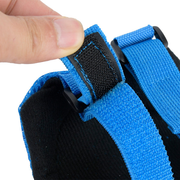 6 st Barn Skyddsutrustning Skydd Skateboard Handled Armbåge Knäskydd Set (Blå)