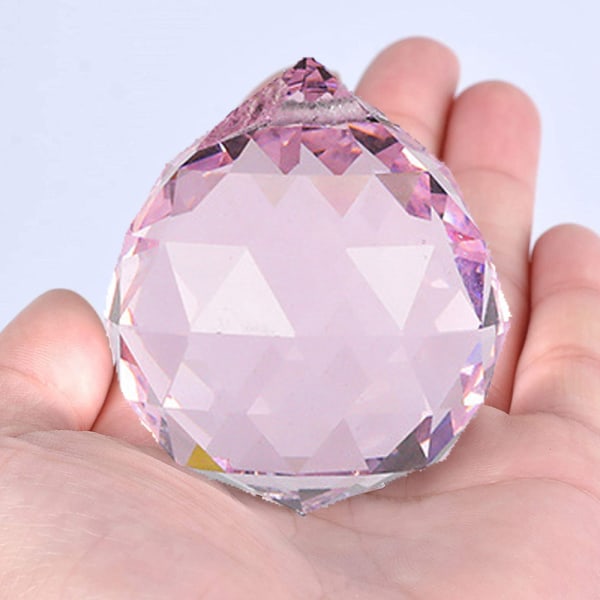 40mm Vintage Crystal Feng Shui Ball, 3 stycken