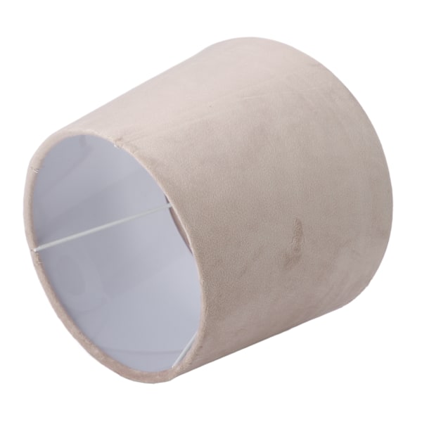Liten Lampskärm Tyglampskärm för Bordsgolvlampa E27 E14 Dubbel Användning Handgjord Konisk Lampskärm Beige