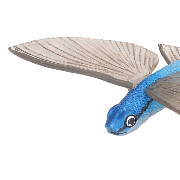 Flygande fiskmodell utsökt design handmålad teknik perfekt present havsdjur leksak