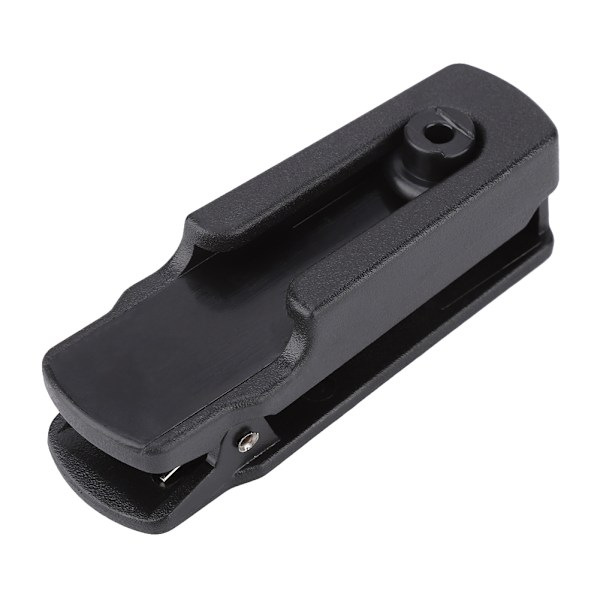 10 st vattentäta svarta walkie-talkie bältesklämmor tillbehör för BAOFENG UV-9R Plus