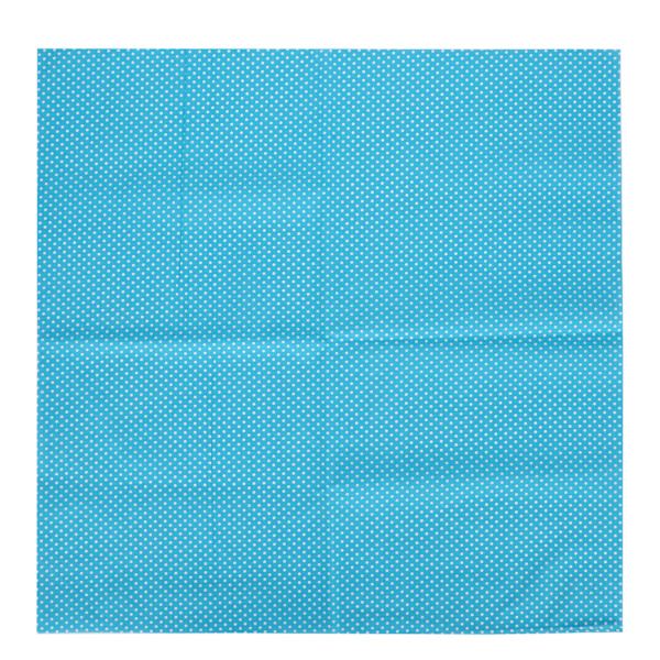 2 Set Bomullstyg Slättväv Trycktyg DIY Sömnad Quiltning PatchWork 5 Färger 50x50cm (Blå)
