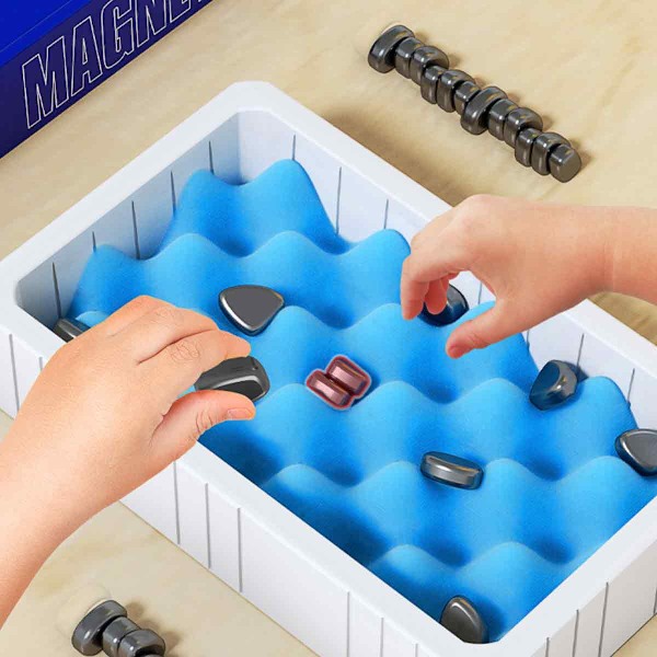 Magnetisk schackbrädespel träning koncentration schackpussel roligt barnens tänkande logik PK leksak Battle Chess