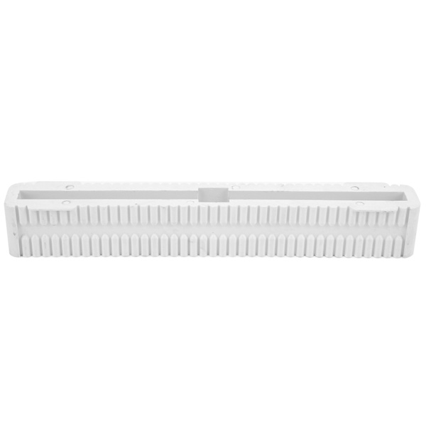 8 tum lättvikts surfbräda fenbox PVC longboard wakeboard fenbox stor svans roder slitsar vit