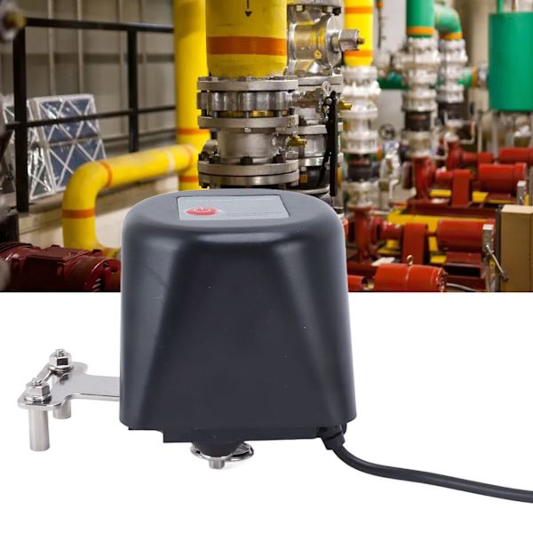 WiFi Smart Ventil Controller Automatisk Manuell På Av Kulventil Manipulator DC 12V 1A EU-kontakt 100-240V
