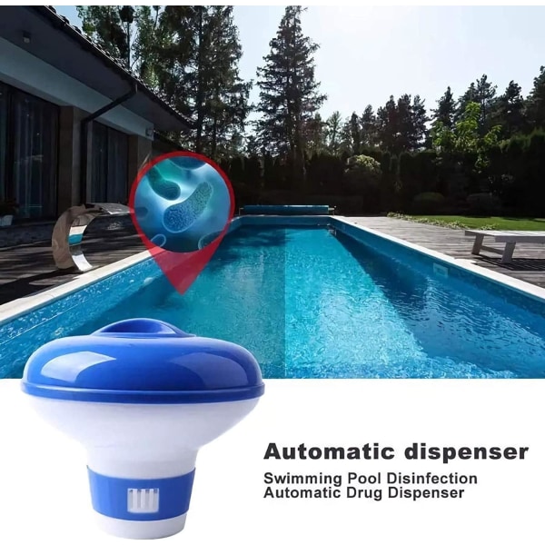 Pool Doser Float, Kemisk Dispenser Klordoser, Doser Float med Justerbara Ventiler Kemisk Dispenser