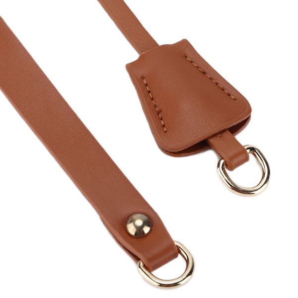 DIY virkad väska handgjord fashionabel stil legering konstläder handväska för hantverksälskare (svart)