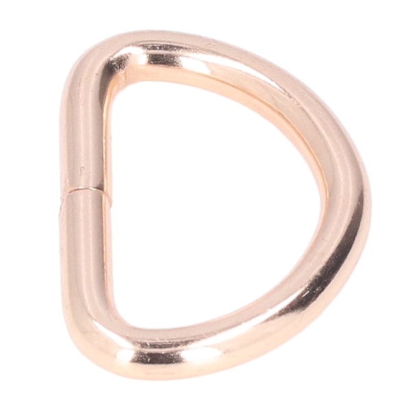 20 st D-ringar 4x38x23mm Stark struktur Brett använd Elegant utseende DIY-hantverk för väskor Plånböcker ArmbandGuld