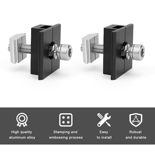 30mm solpanel fäste ändklämma mitt klämma fäste solmodul
