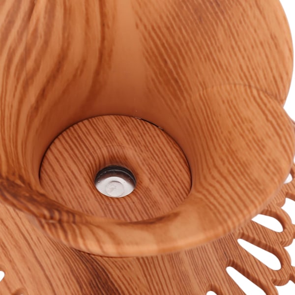 2.5W Doftspridare 300ml USB-driven Tyst Drift Blomvasformad Aromaluftfuktare för Kontor Sovrum Amber