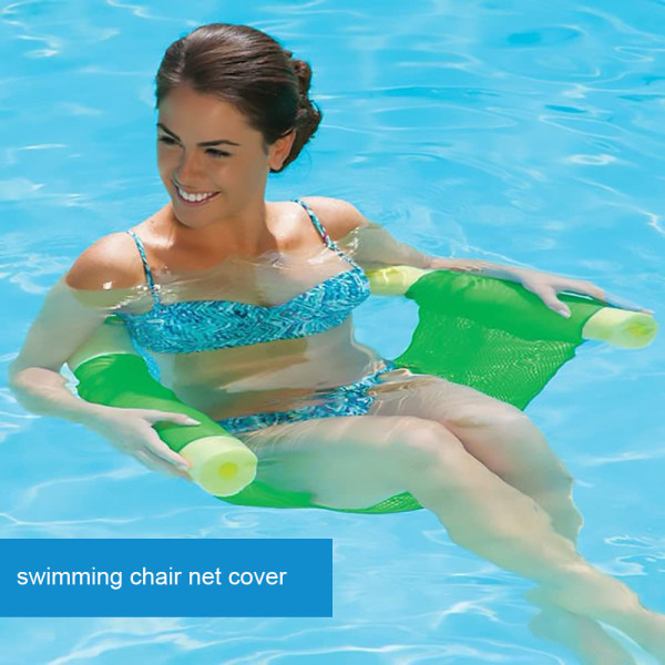 Flytande pool nudel sling mesh stol sling mesh pool green b65d | green |  Fyndiq