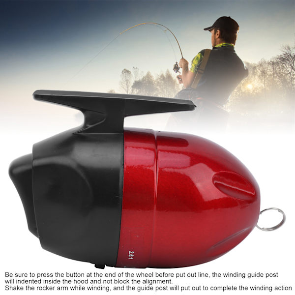 Karpfiske Rulle Hjul Legering Lätt 2.6:1 Baitcasting Fiske Rulle 0.25MM Linje