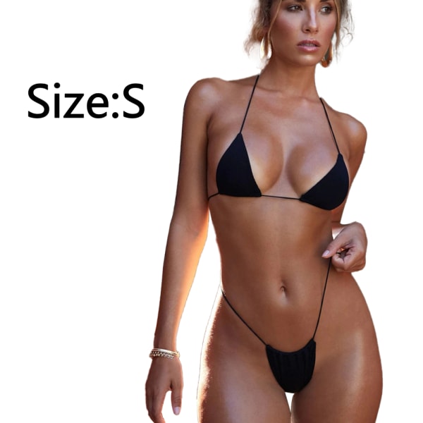 Thong Bikini Sheer Straps, Bikini Women's Sexy, Tan gratis