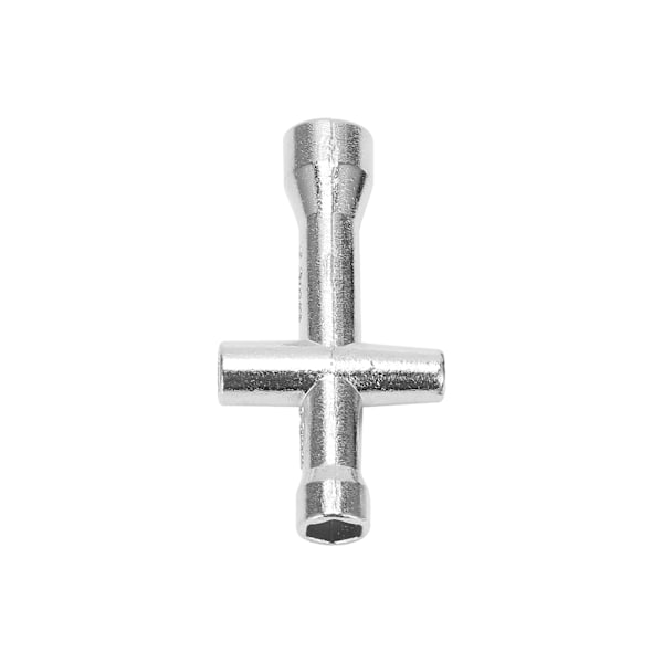 12mm Hex Hjulnav Adapter 7mm Tjocklek M4 Flänsad Låsmutter Korsnyckel för 1/10 RC Bil Röd