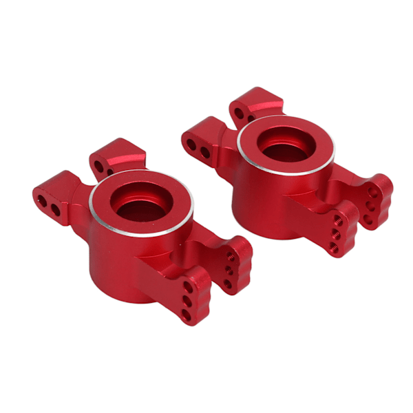 RC Bakaxelbärare Aluminiumlegering Caster Block med Lager för TRAXXAS 1/8 4WD SLEDG Röd