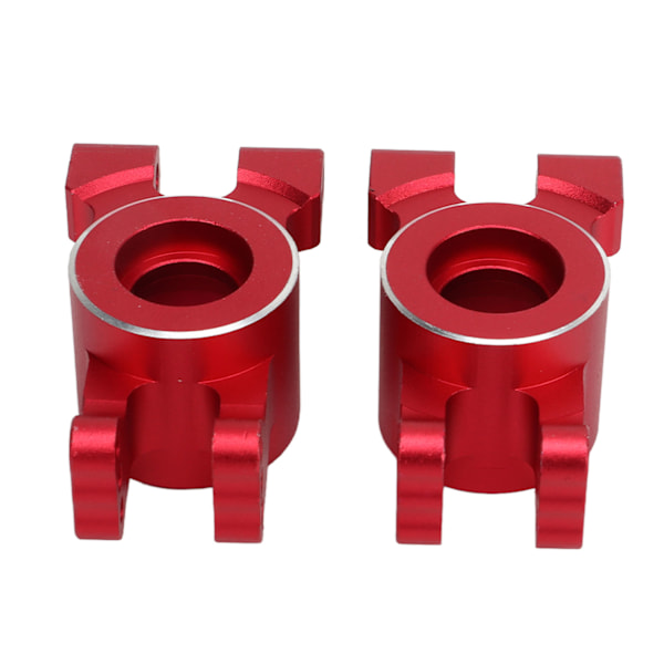 RC Bakaxelbärare Aluminiumlegering Caster Block med Lager för TRAXXAS 1/8 4WD SLEDG Röd
