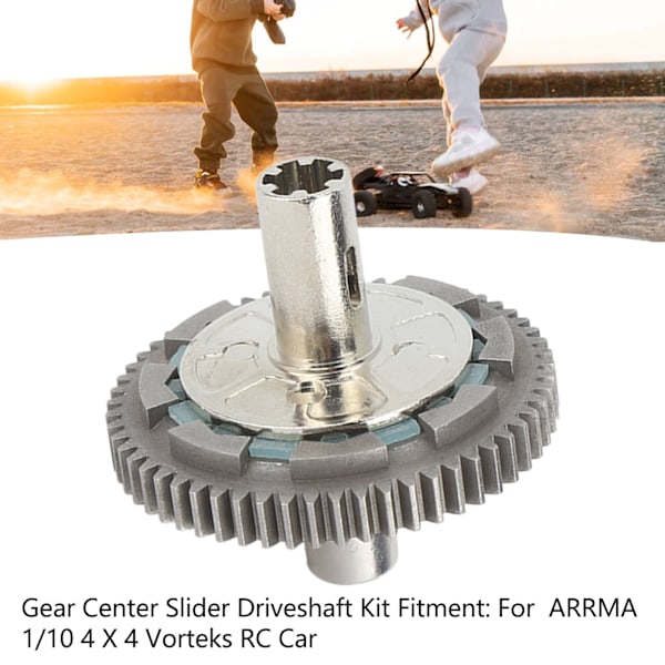 Gear Center Slider Drivaxel Kit 57T Ersättningstillbehör För ARRMA 1/10 4 X 4 Vorteks RC Bil Djupblå