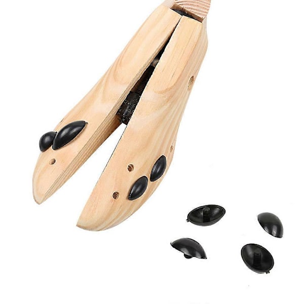 Träskosträckare 2-vägs Längd och Bredd för Män och Kvinnor Beige