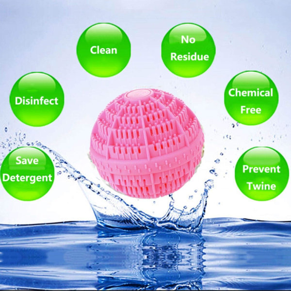 Tvätt- och torkbollar för tvättmedel, set med 2