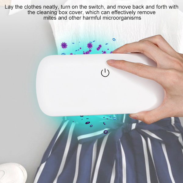 Multifunktionell mobiltelefon UV-rengöringsbox UV-rengörare hushållsapparater USB-laddning