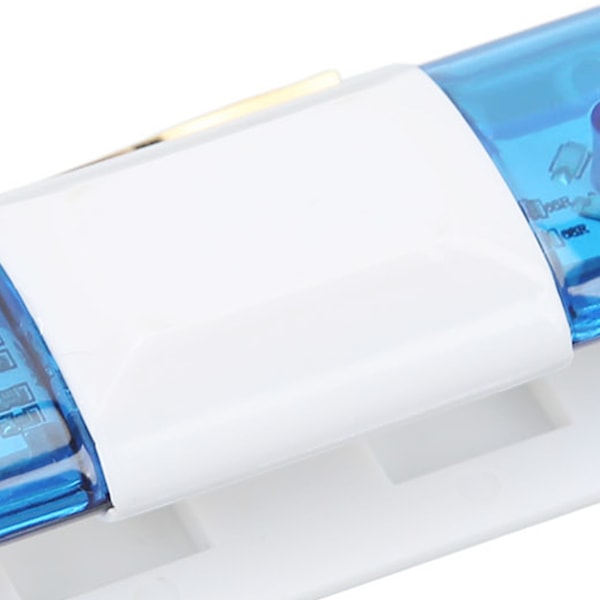 RC LED Polis Ljus Enkel Simuleringsdesign 4 Lägen RC Polis Blinkande Lampa LED Varningsljus för 1/8 1/10 RC Bilar Blå