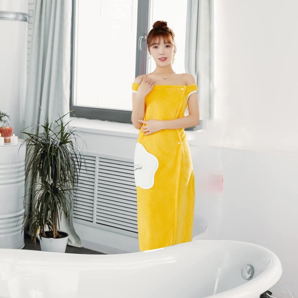 Spa- set för kvinnor, mjuk och mysig, absorberande mikrofiberbadkar