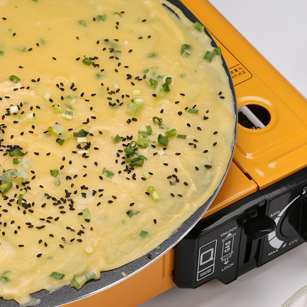 Multifunktionell stekpanna NonStick pannkaka Omelettpanna för gasspis Induktionskokare