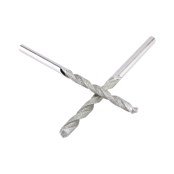 10 st vridborr-set, 0,8-4,0 mm hög precision diamantborr-set med runda borr för trä, glas, kakel och stenskärande