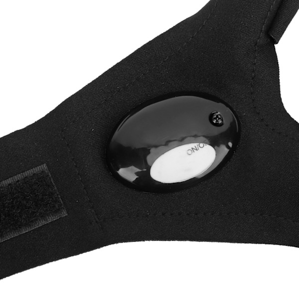 1 par LED-ficklampa handskar batteridrivna halvfinger handsfree ficklampa handskar för fiske vandring camping svart