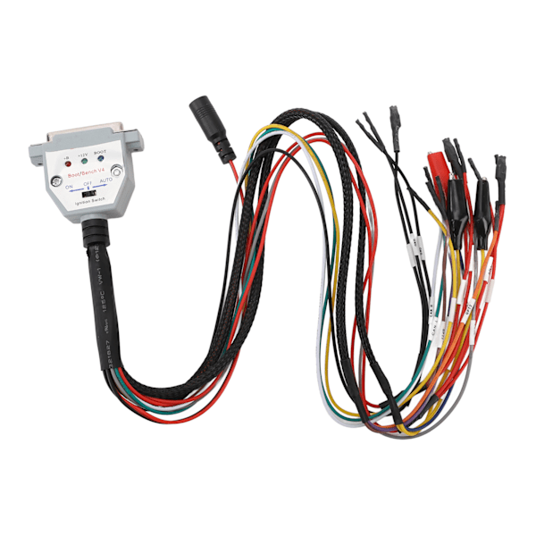 3 LED-lampor Boot Bench-kabel DB25 med Switch ECU Bench Pinout-kabel för SM2 PRO J2534 VCI Läsa Skriva ECU