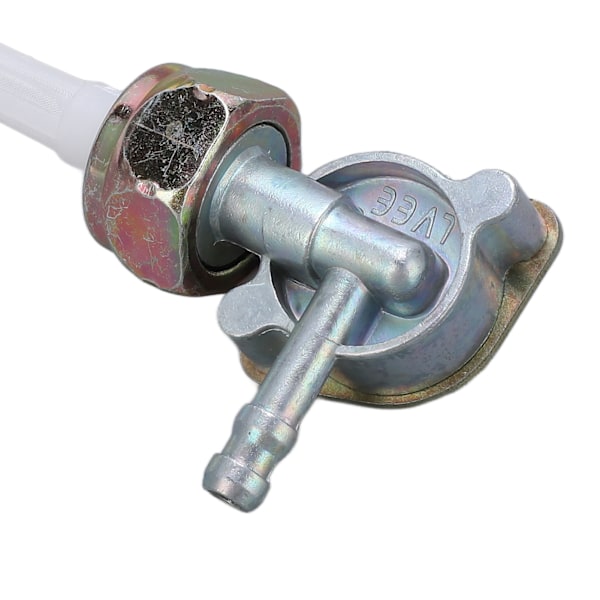 Bränsletank Petcock Aluminiumlegering Gasspärrventil för 49cc 66cc 50cc 80cc Motoriserad Cykel