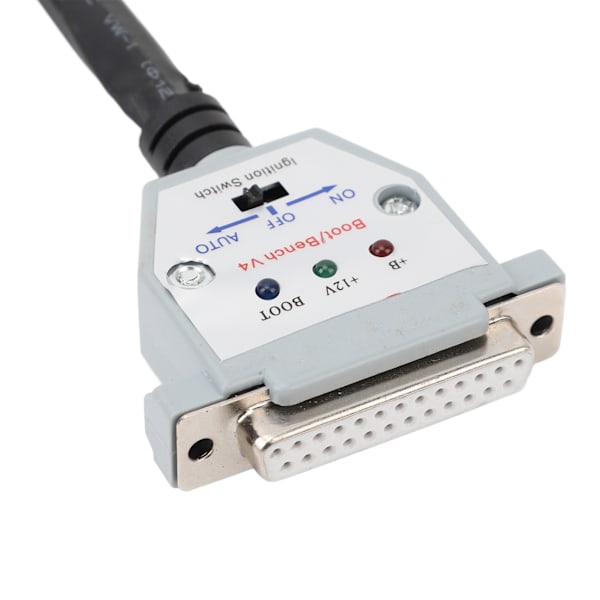 3 LED-lampor Boot Bench-kabel DB25 med Switch ECU Bench Pinout-kabel för SM2 PRO J2534 VCI Läsa Skriva ECU