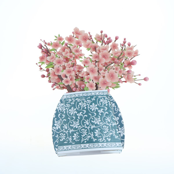 Pop Up-kort, Pop Up-blomkort, 3D-födelsedagskort, 3D Pop Up-kort till henne Mamma Mors dag - Fru Flickvän Jubileum Alla hjärtans dag Pop-up, Födelsedag