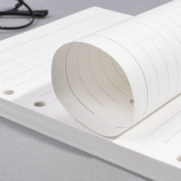 A5 Refill Papper Linjerat - 80 Ark A5 Refillblock för A5 Dagbok, Lösa Refill Inlägg för Planerare A5 Papper, A5 Linjerat Papper Refill för Skolan