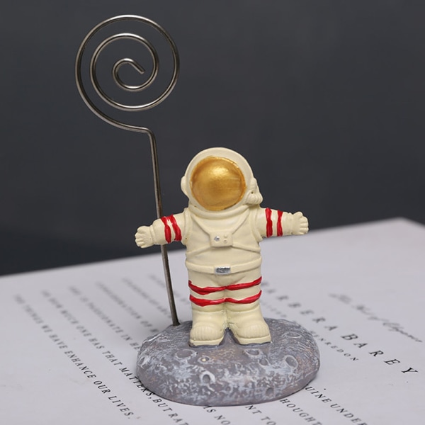 Astronaut Staty Barnleksak Dekorativ skrivbordshylla för hem,