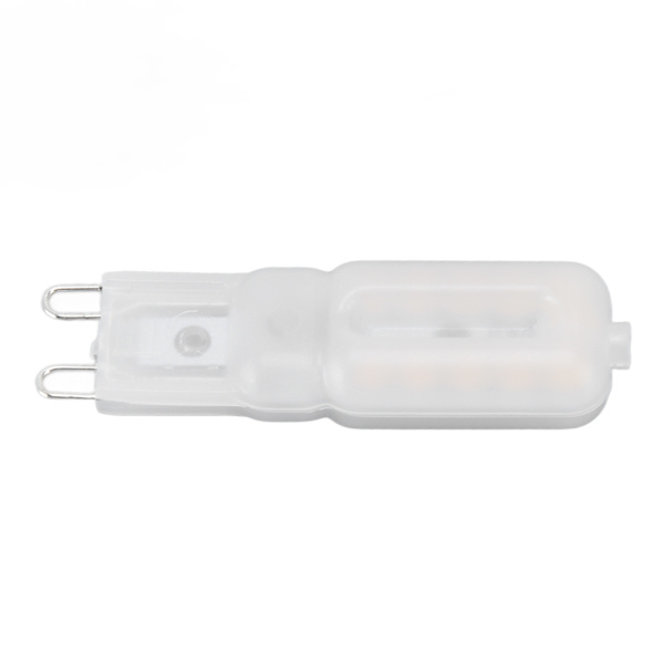 5 st G9 LED-lampa Ljusstyrka Dimbar Hög Färgåtergivning Vit Skal 22 LED-lampor för Landskapsbelysning AC 220V Vitt Ljus