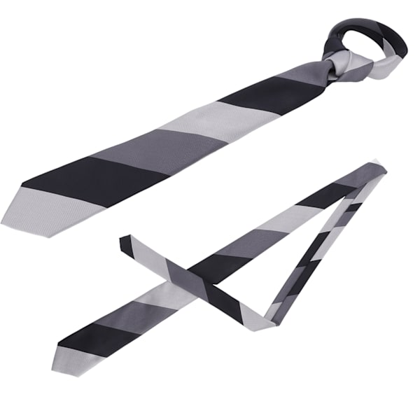 Herrslips set med näsduk i polyester siden, klassisk design, utsökt textur, herr slips för present födelsedag