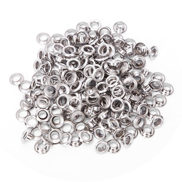 Rostbeständiga Silverfärgade Metallnitar, Lättinstallerade Läderhantverkstillbehör För Dina DIY Scrapbook- och Modeprojekt