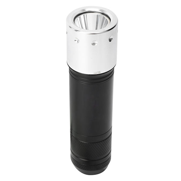 Aluminiumlegering Dykficklampa Utomhus Vattensport Starkt Ljus Vattentät Fackla