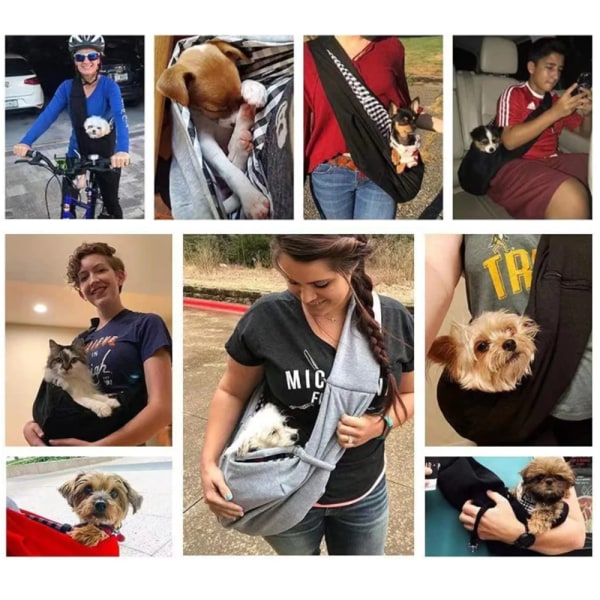 Bröstväska för katt och hund Husdjursförnödenheter Oxford tyg husdjursbud