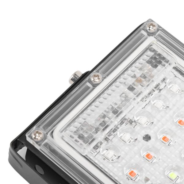 RGB-strålkastare IP66 Vattentät Hög Ljusstyrka AC 220V 50W Utomhus Färgglad Strålkastare med Fjärrkontroll