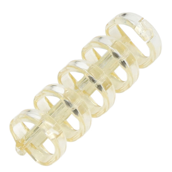 Bindningsringar rymmer 60 ark papper 11 mm bindningstjocklek fri skrivning enkel användning kontorsmaterial transparent gul